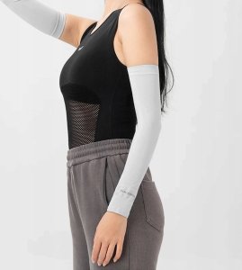 RockBros Rękawki kolarskie Rockbros XT9002W - białe (2 szt.) 12