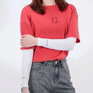 RockBros Rękawki kolarskie Rockbros XT9002W - białe (2 szt.) 10