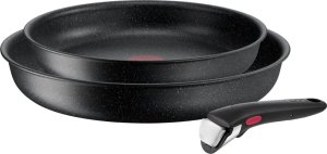 Patelnia Tefal Tefal Ingenio Black Stone L3999032 3 el. czarny 1