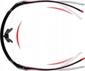 RockBros Okulary rowerowe fotochromowe z filtrami UV 400 UVA i UVB czarno-czerwone ROCKBROS 2