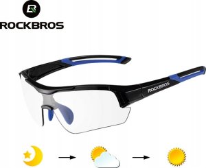 RockBros Okulary rowerowe fotochromowe z ramką i filtrami UV 400 UVA i UVB czarne ROCKBROS 16