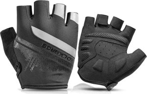 RockBros Rękawiczki rowerowe antypoślizgowe bez palców M czarne ROCKBROS 2