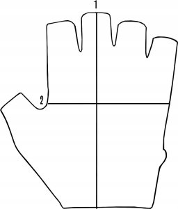 RockBros Rękawiczki rowerowe antypoślizgowe bez palców M czarne ROCKBROS 6