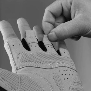 RockBros Rękawiczki rowerowe bez palców szybkie sciąganie rozmiar M szare ROCKBROS 3