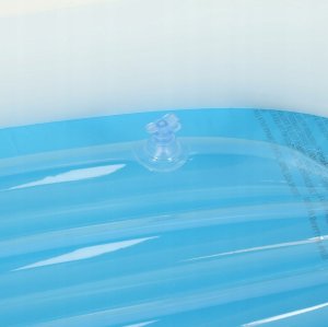 Bestway BESTWAY 34037 Kółko do pływania dla niemowląt koło pontonik dla dzieci dmuchany z siedziskiem łódka ponton niebieski 3+ 45kg 6