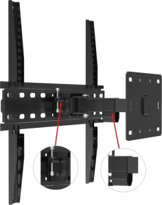 VETOUSON Obrotowy Uchwyt do Telewizora 25-54 cali Uniwersalny Wieszak TV VX-490 11