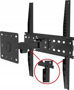 VETOUSON Obrotowy Uchwyt do Telewizora 25-54 cali Uniwersalny Wieszak TV VX-490 12