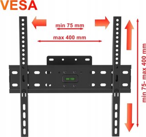 VETOUSON Obrotowy Uchwyt do Telewizora 25-54 cali Uniwersalny Wieszak TV VX-490 3