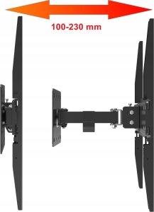 VETOUSON Obrotowy Uchwyt do Telewizora 25-54 cali Uniwersalny Wieszak TV VX-490 9