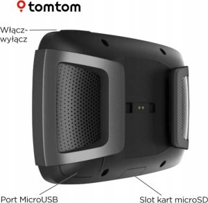 Nawigacja GPS TomTom TomTom Motocyklowy Navi Rider 500 czarny, 16 GB aktualizacje przez Wi-Fi 4