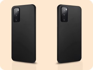 Hello Case Etui do Samsung Galaxy S20 FE / 5G (Czarne, Matowe, Obudowa Slim) SZKŁO 6