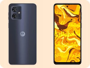 Hello Case Etui do Motorola Moto G54 5G (Czarne, Matowe, Obudowa Slim) SZKŁO 3