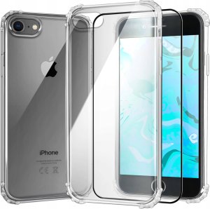 Hello Case ETUI PANCERNE DO IPHONE 7 / IPHONE 8 / SE 2020 | CASE SILIKON GUMOWE SZKŁO 1