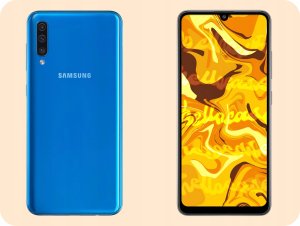 Hello Case Etui do Samsung Galaxy A50/ A50s/ A30s (Czarne, Matowe, Silikon) SZKŁO 3