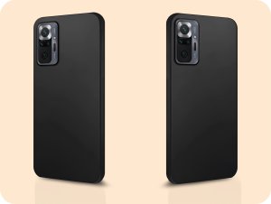 Hello Case Etui do Xiaomi Redmi Note 10 Pro / Redmi Note 10 Pro Max (Czarne) SZKŁO 6