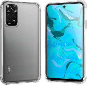 Hello Case Etui Xiaomi Redmi Note 11 / 11s (Przezroczyste,Pancerne Szkło Pełne 9H) 3