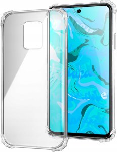 Hello Case Etui Do Xiaomi Redmi Note 9 PRO / 9S (Przezroczyste, Pancerne) Szkło pełne 2