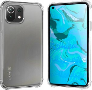 Hello Case ETUI PANCERNE DO MI 11 LITE 4G / 5G / 5G NE | CASE SILIKON GUMA SLIM SZKŁO 3