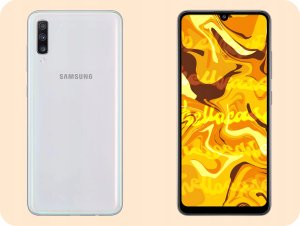 Hello Case Etui do Samsung Galaxy A70 (Czarne, Matowe, Obudowa Slim, Silikon) SZKŁO 3