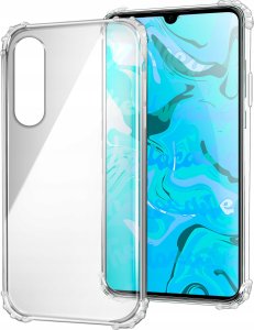 Hello Case Etui do Huawei P30 (Pancerne, Silikonowe, Przezroczyste) Szkło Pełne 5D 2