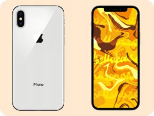 Hello Case Etui do iPhone X/XS (Czarne, Matowe, Obudowa Slim, Silikon) SZKŁO 9H 3