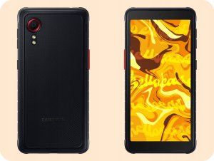 Hello Case Etui do Samsung Galaxy Xcover 5 (Czarne, Matowe, Obudowa Slim) SZKŁO 9H 3