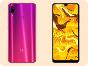 Hello Case Etui do Xiaomi Redmi Note 7 / Note 7 Pr (Czarne, Matowe, Silikon) SZKŁO 3