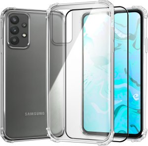 Hello Case ETUI PANCERNE DO SAMSUNG GALAXY A32 5G | CASE SILIKON GUMOWE SLIM SZKŁO 1