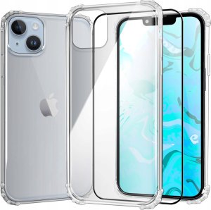 Hello Case Etui Do iPhone 14 (Przezroczyste, Pancerne, Silikonowe, Obudowa) Szkło 1