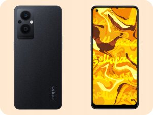 Hello Case Etui do Oppo Reno 7Z 5G/ Reno 7 Lite 5G / Reno 8 Lite 5G (Czarne, Matowe) 3