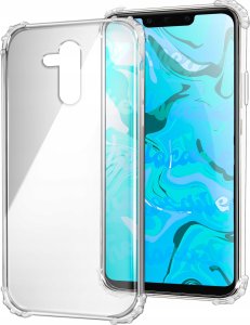 Hello Case Etui Do Huawei Mate 20 Lite (Pancerne, Przezroczyste, Silikonowe) Szkło 2
