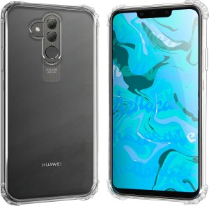 Hello Case Etui Do Huawei Mate 20 Lite (Pancerne, Przezroczyste, Silikonowe) Szkło 3