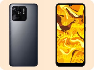 Hello Case Etui do Xiaomi Redmi 10c (Czarne, Matowe, Obudowa Slim, Silikon) SZKŁO 9H 3