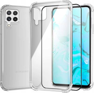 Hello Case ETUI PANCERNE DO SAMSUNG GALAXY A22 5G | CASE SILIKON GUMOWE SLIM SZKŁO 1