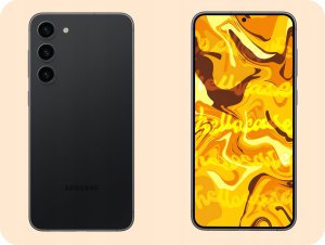Hello Case ETUI Z KLAPKĄ DO SAMSUNG GALAXY S23 CZARNE ZAMYKANE MAGNETYCZNE KABURA FLIP 7