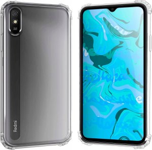 Hello Case ETUI PANCERNE DO XIAOMI REDMI 9A / 9i | CASE SILIKON GUMOWE SHOCK SZKŁO 3