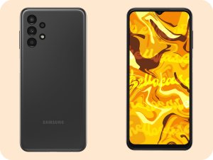 Hello Case ETUI Z KLAPKĄ DO SAMSUNG GALAXY A13 4G CZARNE ZAMYKANE MAGNETYCZNE KABURA 7