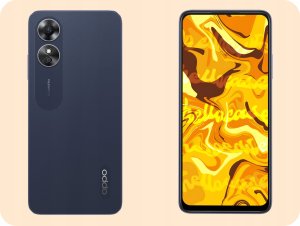 Hello Case ETUI Z KLAPKĄ DO OPPO A17 CZARNE ZAMYKANE MAGNETYCZNE KABURA FUTERAŁ FLIP 7