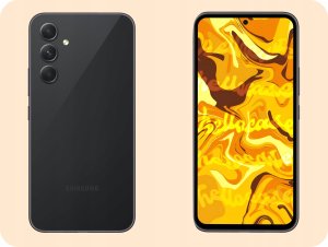 Hello Case ETUI Z KLAPKĄ DO SAMSUNG GALAXY A54 5G CZARNE ZAMYKANE MAGNETYCZNE KABURA 7