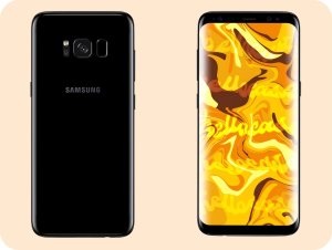 Hello Case ETUI Z KLAPKĄ DO SAMSUNG GALAXY S8 PLUS CZARNE ZAMYKANE MAGNETYCZNE KABURA 7