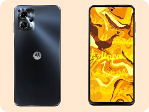 Hello Case ETUI Z KLAPKĄ DO MOTOROLA MOTO G13 / 23 CZARNE ZAMYKANE MAGNETYCZNE KABURA 7