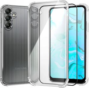 Hello Case ETUI PANCERNE DO SAMSUNG GALAXY A14 5G | CASE SILIKON GUMOWE SLIM SZKŁO 1