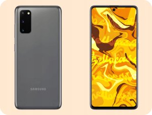 Hello Case Etui do Samsung Galaxy S20 (Czarne, Matowe, Obudowa Slim, Silikon) SZKŁO 3