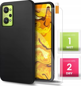 Hello Case ETUI DO REALME GT NEO 2 GUMOWE OBUDOWA CZARNE MATOWE SILIKON POKROWIEC SLIM 1