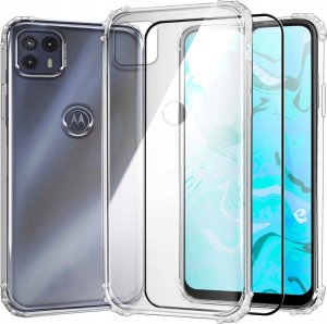 Hello Case ETUI PANCERNE DO MOTOROLA MOTO G50 5G | CASE SILIKON GUMA SLIM SHOCK SZKŁO 1