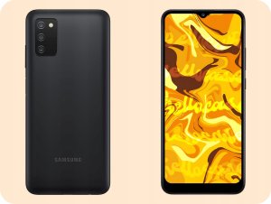 Hello Case ETUI DO SAMSUNG GALAXY A03S GUMOWE OBUDOWA CZARNE MATOWE SILIKON POKROWIEC 3