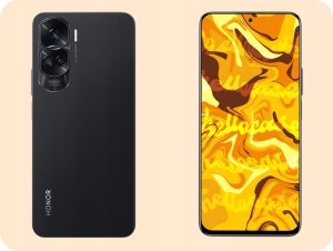 Hello Case ETUI Z KLAPKĄ DO HONOR 90 LITE 5G CZARNE ZAMYKANE MAGNETYCZNE KABURA FLIP 7