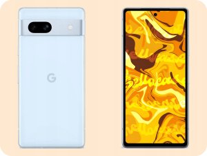 Hello Case Etui do Google Pixel 7a (Czarne, Matowe, Obudowa Slim, Silikon) 3