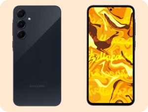 Hello Case ETUI Z KLAPKĄ DO SAMSUNG GALAXY A55 5G CZARNE ZAMYKANE MAGNETYCZNE KABURA 7