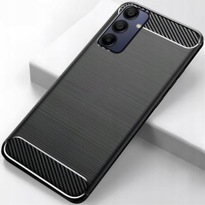 Hello Case ETUI DO SAMSUNG GALAXY A15 5G / A15 4G | PANCERNE KARBON CASE CZARNE SZKŁO 2
